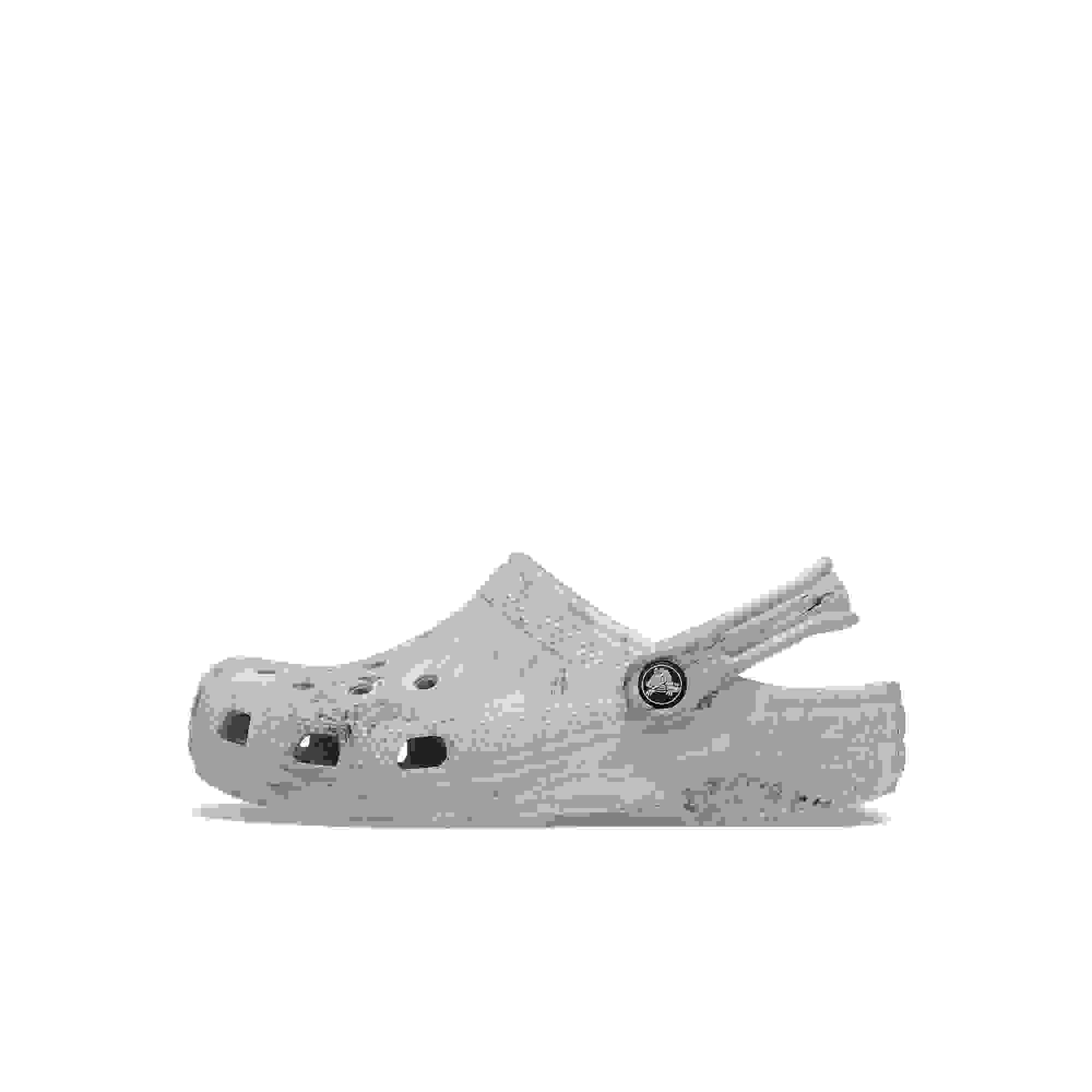 Crocs Classic Watercolor Marbled Preschool Boys' "Grey" Clog